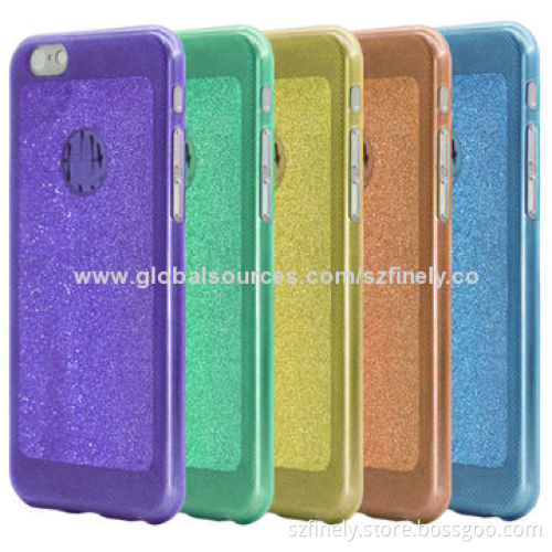 TPU case for iPhone 6, bling bling effect, simple and good textureNew